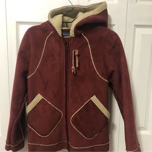 Patagonia Suede Sherpa Coat